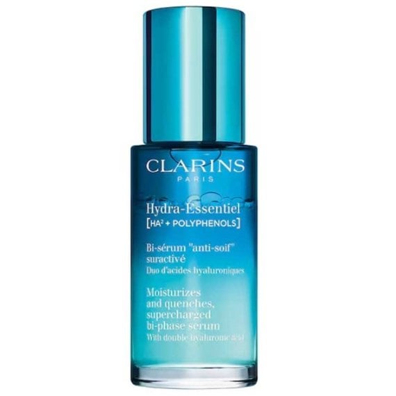 Clarins Hydra-Essentiel [HA²+ Polyphenols] Bi-Phase Serum Двуфазен серум за лице