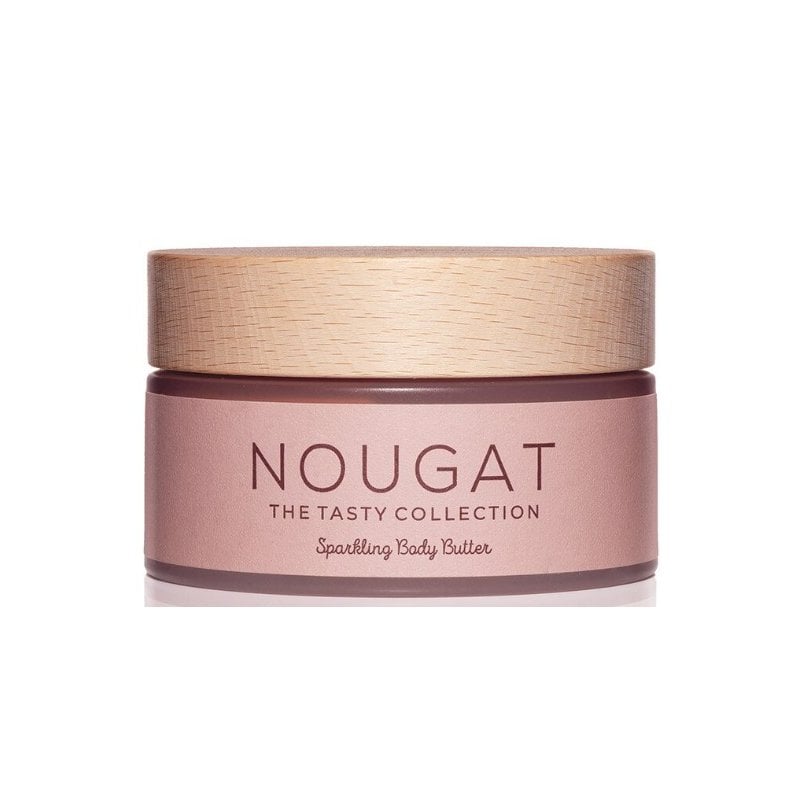 Cocosolis Nougat Sparkling Body Butter Подхранващ мус за тяло с бляскави частици