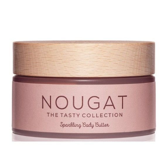 Cocosolis Nougat Sparkling Body Butter Подхранващ мус за тяло с бляскави частици