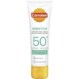 Carroten Sensitive Слънцезащитен крем за лице за чувствителна кожа SPF50+