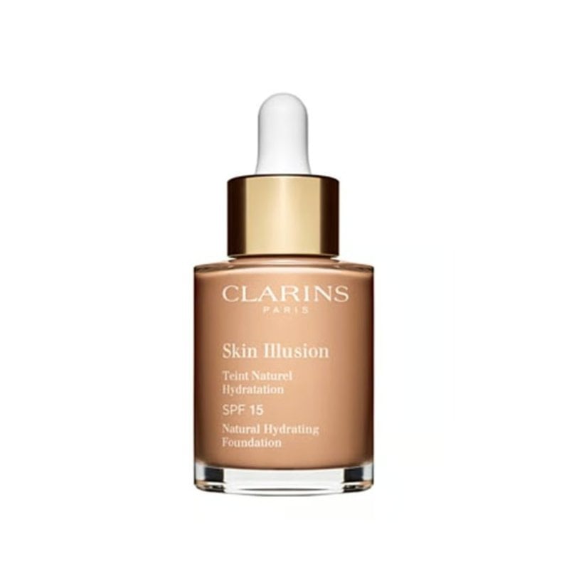 Clarins Skin Illusion Natural Hydrating Foundation SPF 15 Фон дьо тен