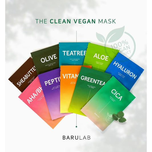 Barulab The Clean Vegan Mask PEPTIDE веган маска за лице с пептиди