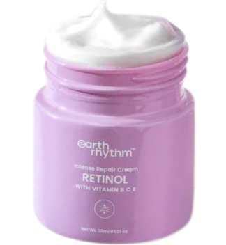 EARTH RHYTHM Retinol Intense Repair Night Cream (VITAMIN B C E) Нощен крем за лице с комплекс витамини