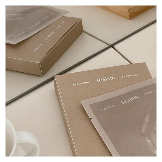 Efilow  Hydrating Teaism Sheet Mask Хидратираща маска за лице с хибискус и зелен чай