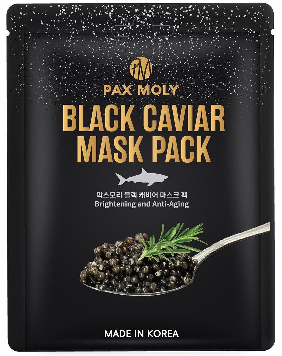 Pax Moly Black Caviar Mask Pack Маска за лице с черен хайвер