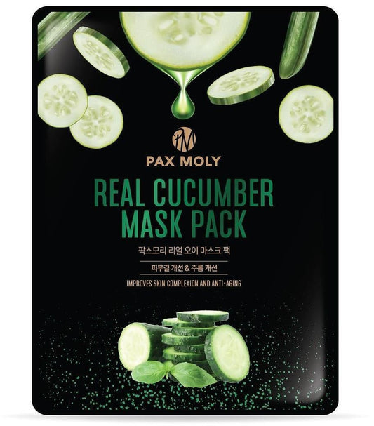 Pax Moly Real Cucumber Mask Pack Маска за лице с краставица