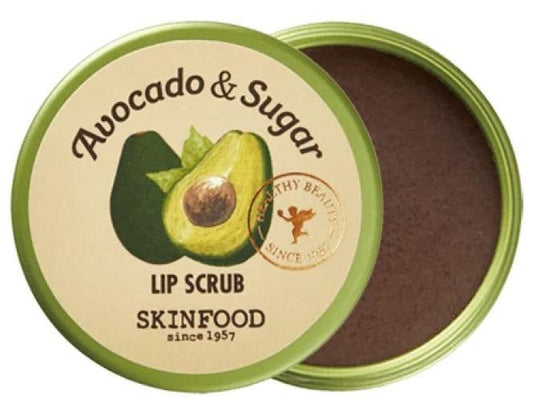 SKINFOOD Avocado & Sugar Lip Scrub Захарен пилинг за устни с авокадо