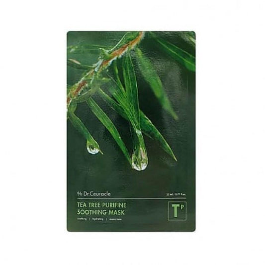 Dr. Ceuracle Tea Tree Purifine Soothing Mask Успокояваща маска за лице с чаено дърво