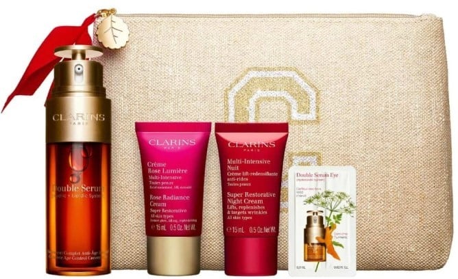 Clarins Double Serum and Restorative Set