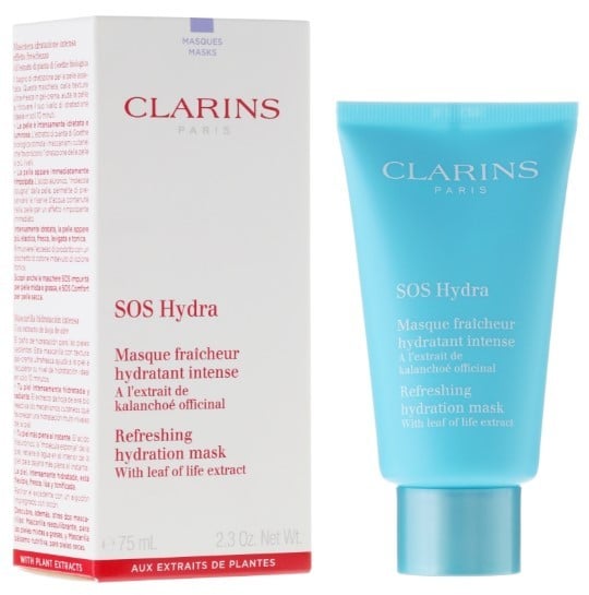 Clarins SOS Hydra Refreshing Hydration Mask Овлажняваща маска за лице