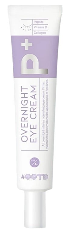 OOTD Overnight Eye Cream Нощен околоочен крем с пептиди, колаген и витамин С