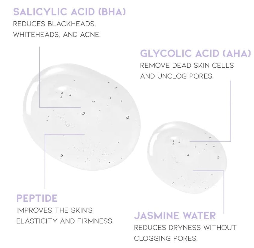 Ootd Glycolic Exfoliating Тонер за лице
