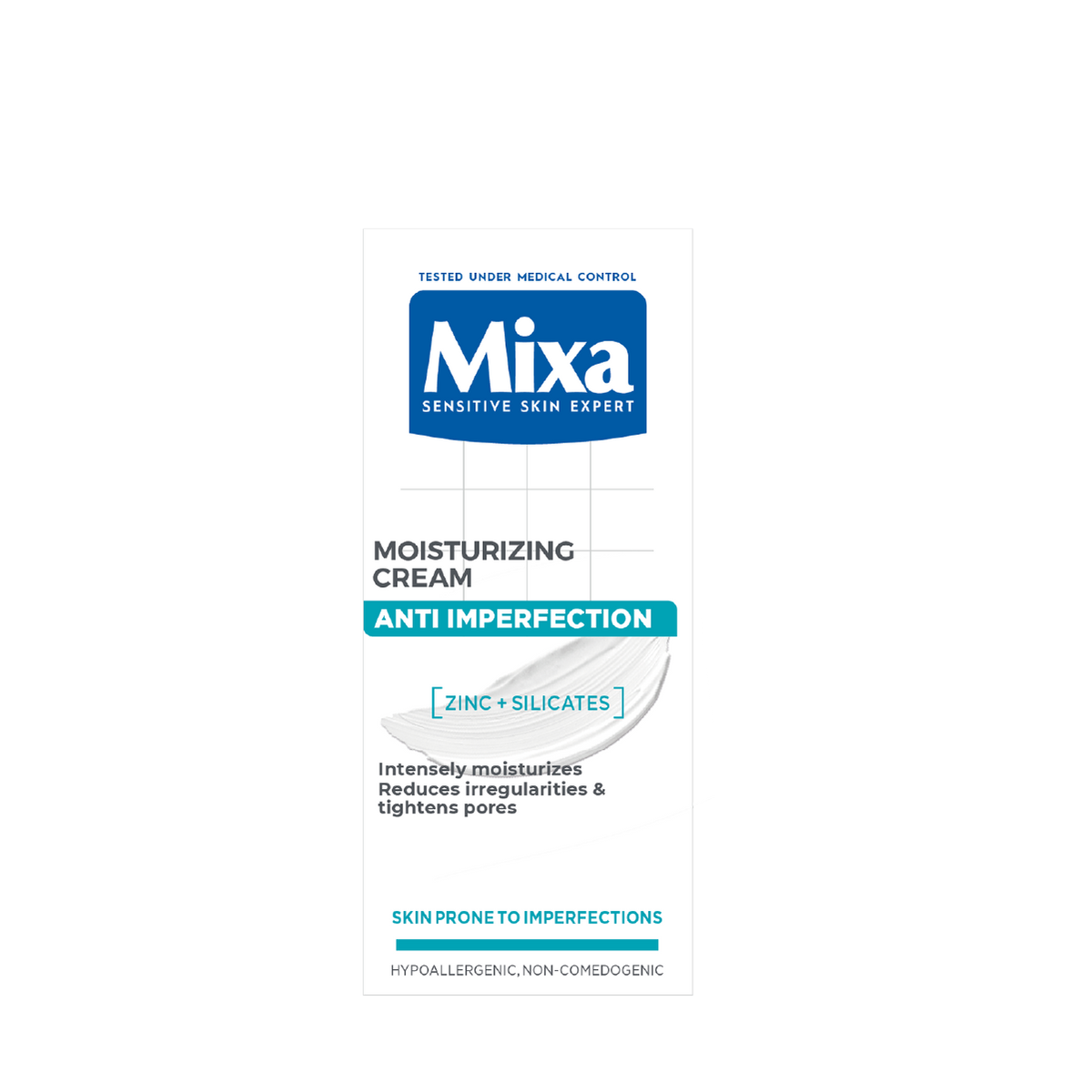 Mixa Moisturizing Cream Хидратиращ крем за чувствителна кожа склонна към несъвършенства