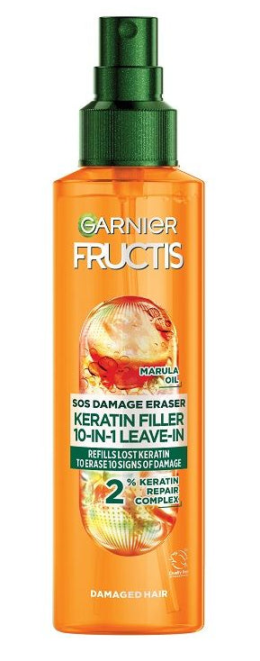 Garnier Fructis Keratin Filler 10in1 Спрей за изтощена коса