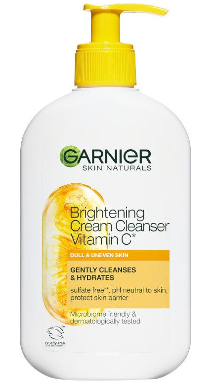 Garnier Skin Naturals Vitamin C Brightening Cream Cleanser Почистващ гел за лице