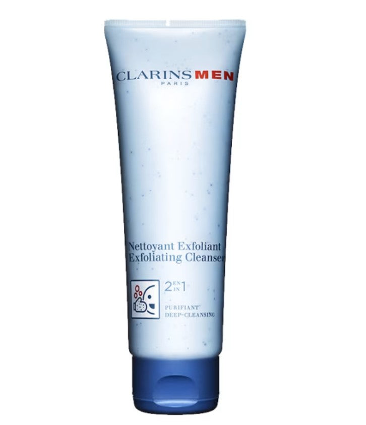 Clarins Men Exfoliating Cleanser Почистващ ексфолиант за лице