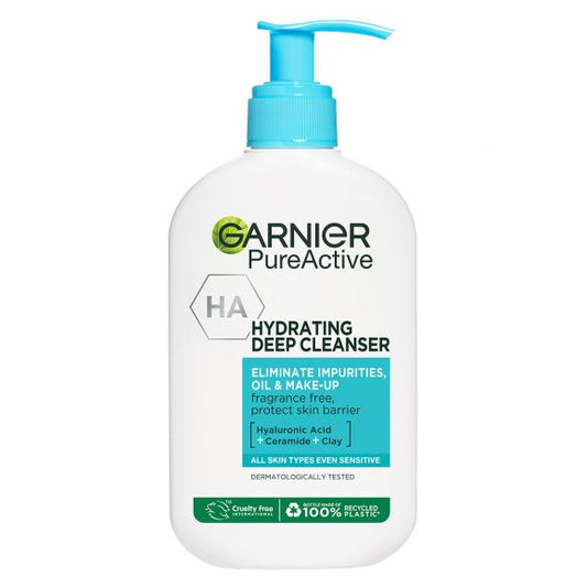 Garnier Pure Active Гел-пяна за почистване на лице