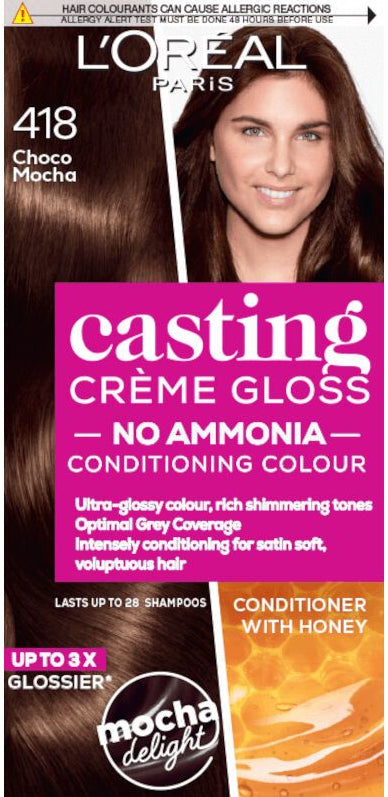 L'Oreal Paris Casting Creme Gloss 418 Choco Mocha Боя за коса