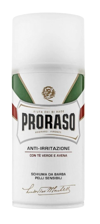Proraso Shaving Foam Sensitive Green Tea Успокояваща пяна за бръснене със Зелен чай