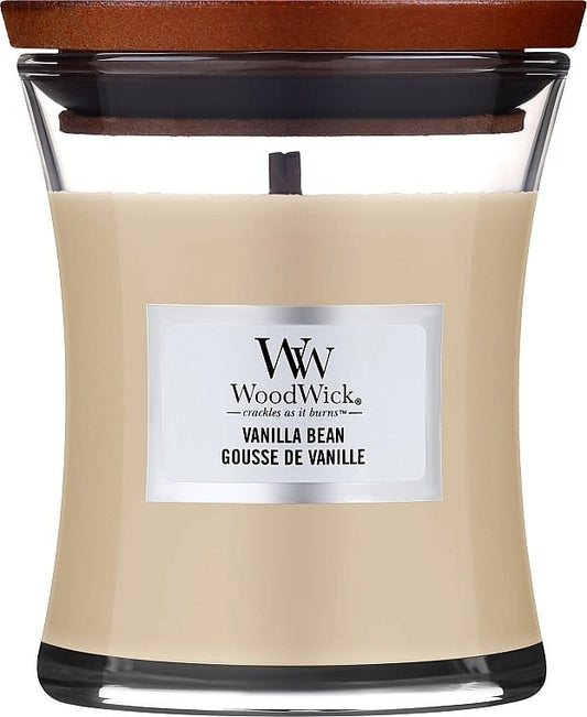 WoodWick Vanilla Bean Ароматна свещ с дървен фитил