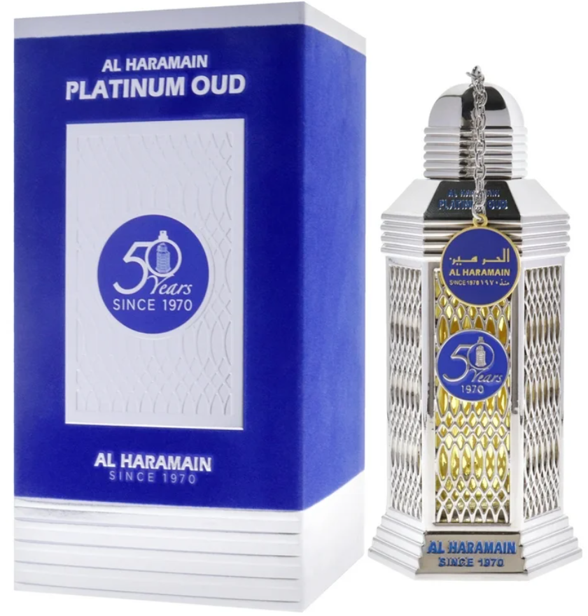 Al Haramain 50 Years Platinum Oud Eau de Parfum