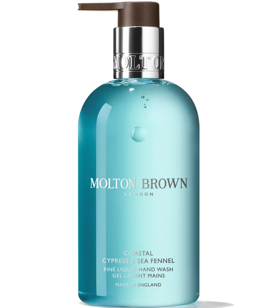 Molton Brown Coastal Cypress Sea Fennel Hand Gel Почистващ гел за ръце