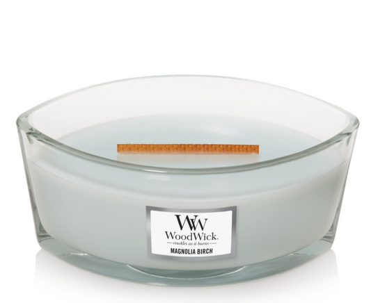 WoodWick Magnolia Birch Ароматна свещ