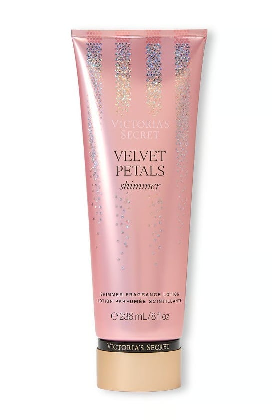 Victoria`s Secret Velvet Petals Shimmer Ароматен лосион за тяло за жени с шимър ефект