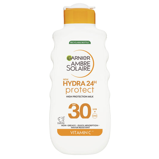 Garnier Ambre Solaire Hydra 24h Protect SPF 30 Слънцезащитно мляко