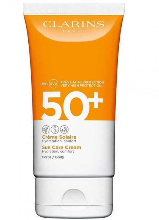 Clarins Sun Care Cream UVA/UVB 50+ Овлажняващ слънцезащитен крем за тяло с много висока защита без опаковка