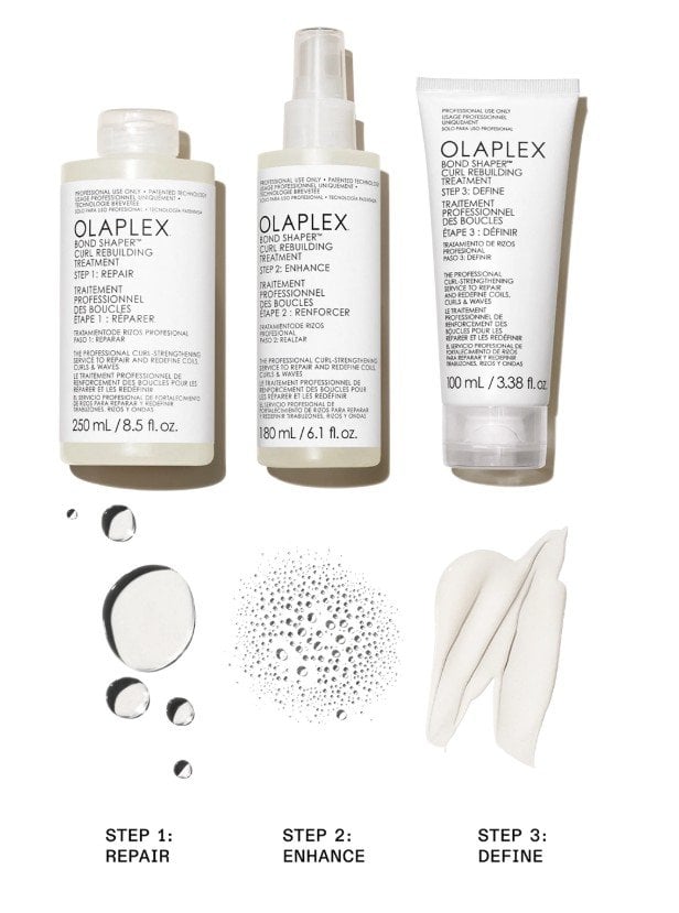 Козметичен комплект Olaplex Bond Shaper Curl Rebuilding Treatment за къдрава коса