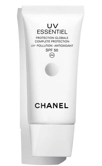 Chanel UV Essentiel Complete Protection SPF 50 Слънцезащитен гел крем за лице