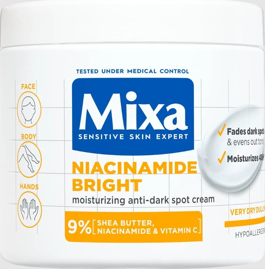 Mixa Niacinamide Bright Multi-Purpose Cream Sample Мостра