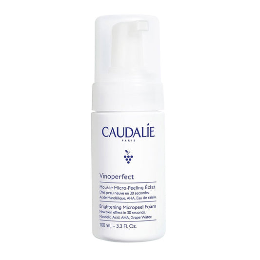 Caudalie Vinoperfect Озаряваща микропилинг пяна за лице - 100 мл