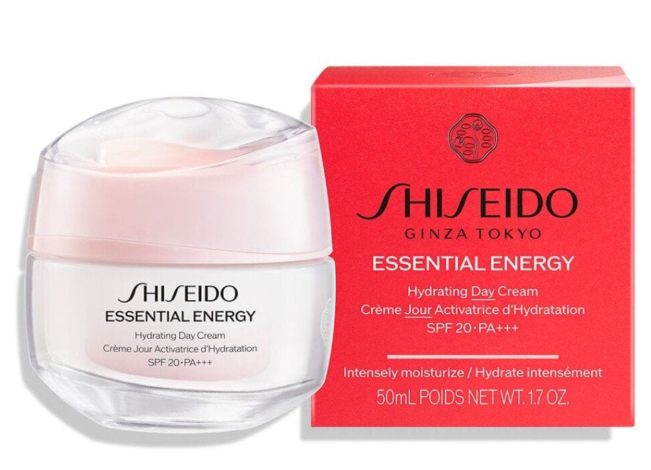 Shiseido Essential Energy Hydrating Day Cream SPF20 Дълбоко хидратиращ крем за лице