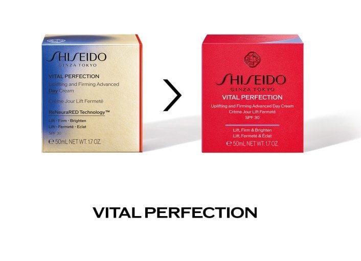 Shiseido Vital Perfection Дневен крем нова визия