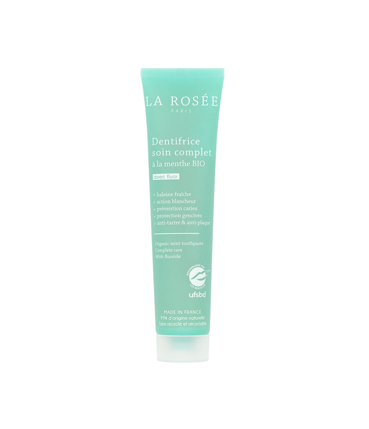 La Rosee Паста за зъби с био мента - 75 mL