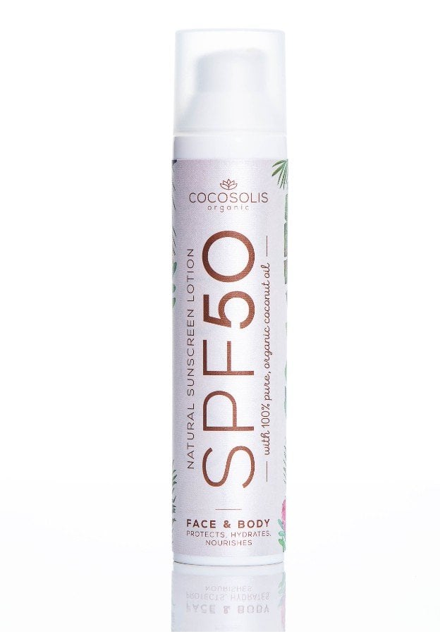 Cocosolis SPF50 Natural Sunscreen Lotion Натурален слънцезащитен лосион