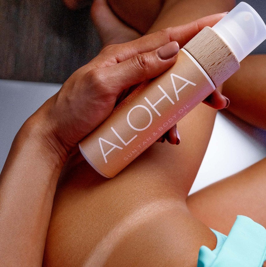 Cocosolis Aloha Suntan & Body Oil Био масло за бърз и наситен тен