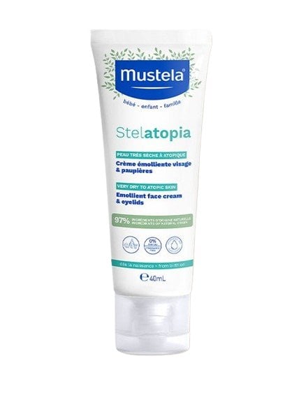 Mustela Stelatopia Крем за лице и клепачи