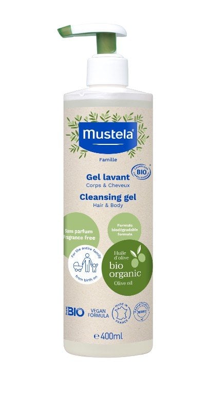 Mustela Bio Organic Измиващ гел
