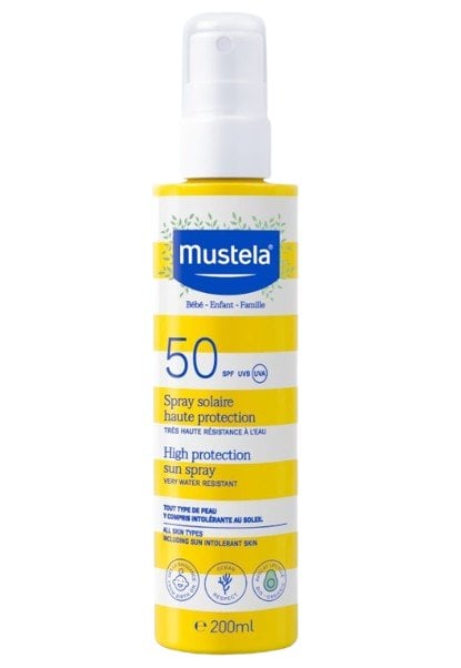 Mustela Suncare Слънцезащитен спрей SPF50