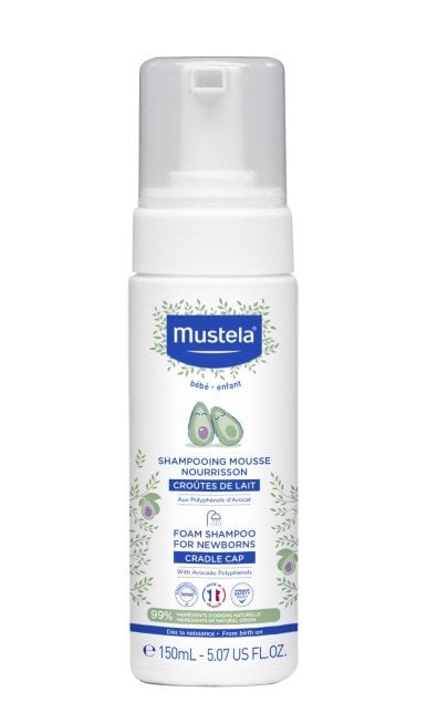 Mustela Шампоан пяна за новородени