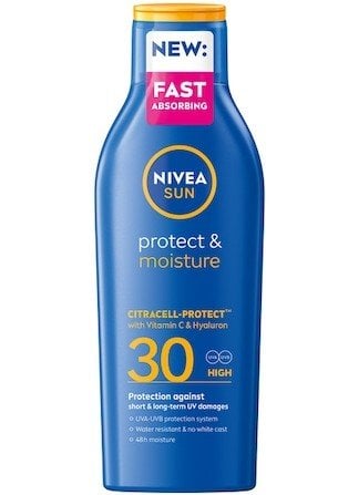 Nivea Sun Protect & Moisture Хидратиращ слънцезащитен лосион SPF 30