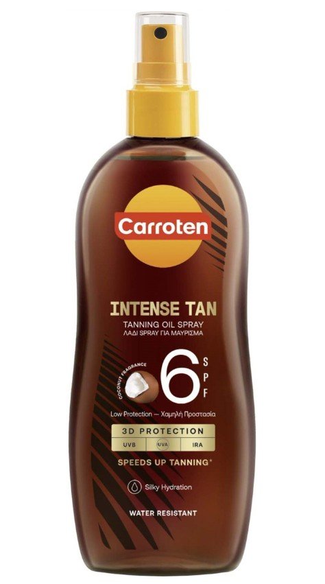 Carroten Intensive Tan Спрей олио за интензивен тен SPF 6