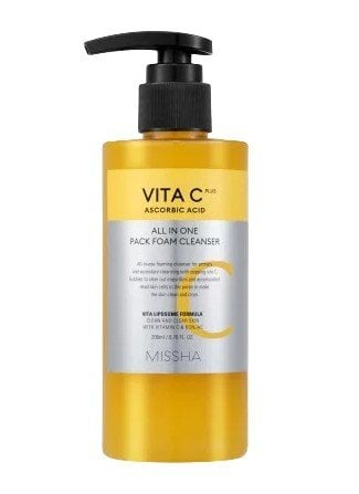 Missha Vita C Plus All in One Foam Cleanser Почистваща пяна