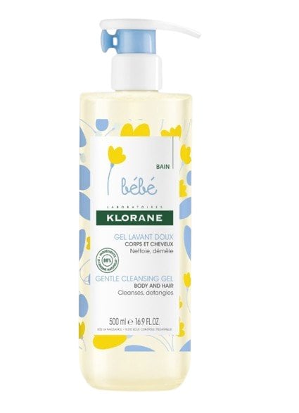 Klorane Calendula Бебешки измиващ гел за коса и тяло