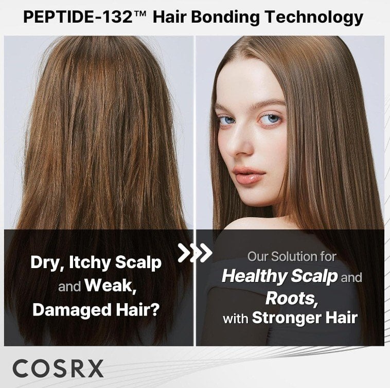 Cosrx Peptide 132 Hair Bonding Shampoo Възстановяващ шампоан