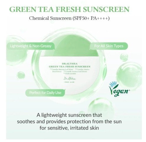 Dr. Althea Green Tea Fresh Sunscreen SPF50+