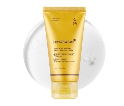 Medicube Kojic Acid Turmeric Night Wrapping Mask Нощна маска за лице